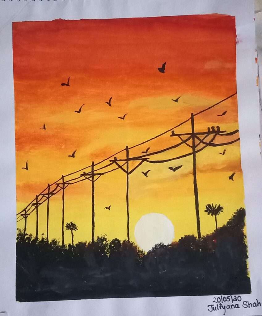 Sunset Painting